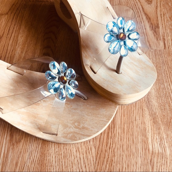 Skechers Shoes - Something by Skechers Foam Wedge Sandals